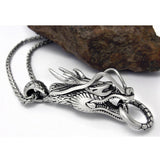 Dragon Pendant Stainless Steel Necklace
